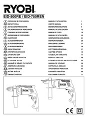 Ryobi EID-500RE Manual De Utilización