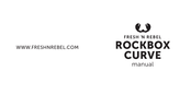 FRESH'N REBEL Rockbox curve Manual De Instrucciones