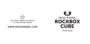 FRESH'N REBEL Rockbox cube Manual De Instrucciones