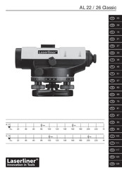 LaserLiner AL 26 Manual De Instrucciones