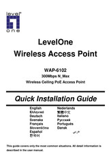 LevelOne WAP-6102 Guía De Instalación Rápida