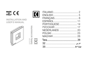 Comunello Automation IXI Manual De Instalación Y Usuario