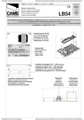 CAME Z Serie Manual De Instrucciones