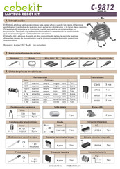 CEBEKIT C-9812 Manual De Instrucciones