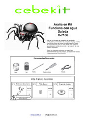CEBEKIT C-7106 Manual De Instrucciones
