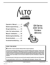 Alto CLARKE C2K Serie Libro De Instrucciones