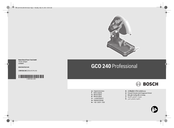 Bosch GCO 240 Professional Manual Del Usuario