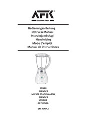 AFK SM-400P.2 Manual De Instrucciones