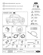 Ford LINCOLN Mercury 4L5Z-9A818-BAA Instruccioness De Instalacion