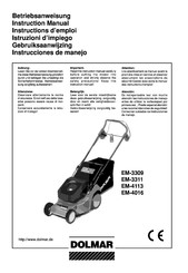 Dolmar EM-4016 Instrucciones De Manejo