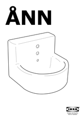 IKEA ÅNN Instrucciones De Montaje