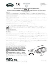 SIOUX SD9APB-7 Instrucciones Y Lista De Piezas