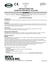 SIOUX SC80910A Manual De Instrucciones