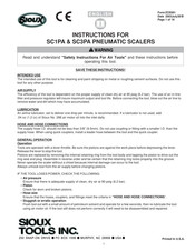 SIOUX SC1PA Manual De Instrucciones