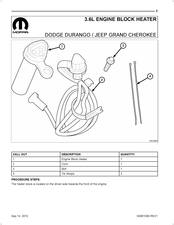 Mopar 82212440 Instrucciones De Montaje