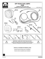 Mopar 82215274AB Instrucciones De Montaje