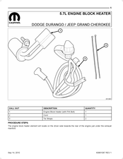 Mopar 82212439 Instrucciones De Montaje