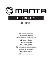 Manta LED1503 Manual Del Usuario