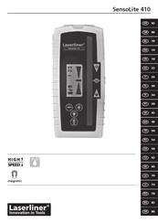 LaserLiner SensoLite 410 Manual Del Usuario