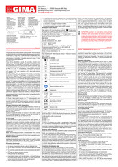 Gima DT-K111D Manual De Instrucciones