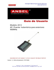 Ansel 2013 Guia Del Usuario