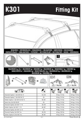 Yakima K301 Instrucciones De Montaje