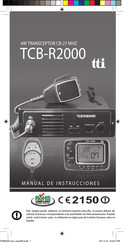 TTI TCB-R2000 Manual De Instrucciones