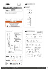 Petzl SCORPIO VERTIGO Manual De Instrucciones