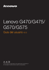 Lenovo G575 Guia Del Usuario