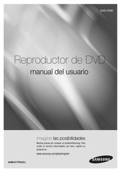 Samsung DVD-P390 Manual Del Usuario