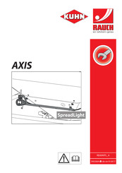 Rauch KUHN AXIS SpreadLight Manual De Instrucciones