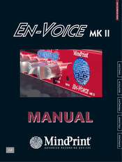 MINDPRINT En-Voice MK II Manual