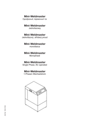 Kemper Mini-Weldmaster Manual Del Usuario