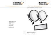 Walimex Pro LED Flat Manual De Instrucciones