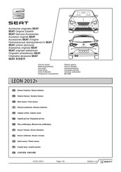 Seat 5F0.054.752.B Instrucciones De Montaje