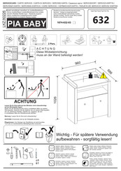 trendteam PIA BABY 632 Manual De Instrucciones