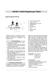 3B SCIENTIFIC PHYSICS U45054 Manual De Instrucciones