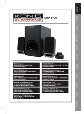 König Electronic CMP-SP29 Manual De Uso