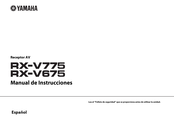 Yamaha RX-V675 Manual De Instrucciones