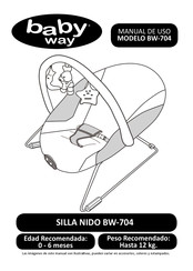 Baby way BW-704 Manual De Uso