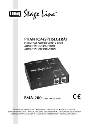 IMG STAGELINE EMA-200 Manual Del Usuario