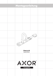 Hansgrohe AXOR Citterio M 34455000 Manual Del Usuario