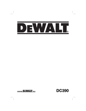 DeWalt DC390 Traducido De Las Instrucciones Originales