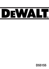 DeWalt D55155 Manual De Instrucciones