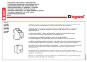 Legrand LEXIC 037 23 Manual Del Usuario