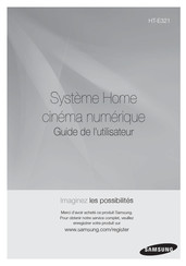 Samsung HT-E321 Manual Del Usuario