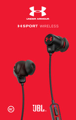 JBL Under Armour Manual De Instrucciones