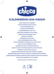 Chicco SCALDABIBERON CASA-VIAGGIO Manual De Instrucciones