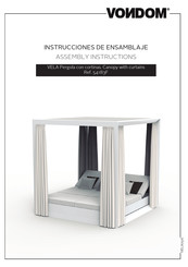 VONDOM 54183F Instrucciones De Ensamblaje