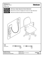 Steelcase 458 Manual De Instrucciones